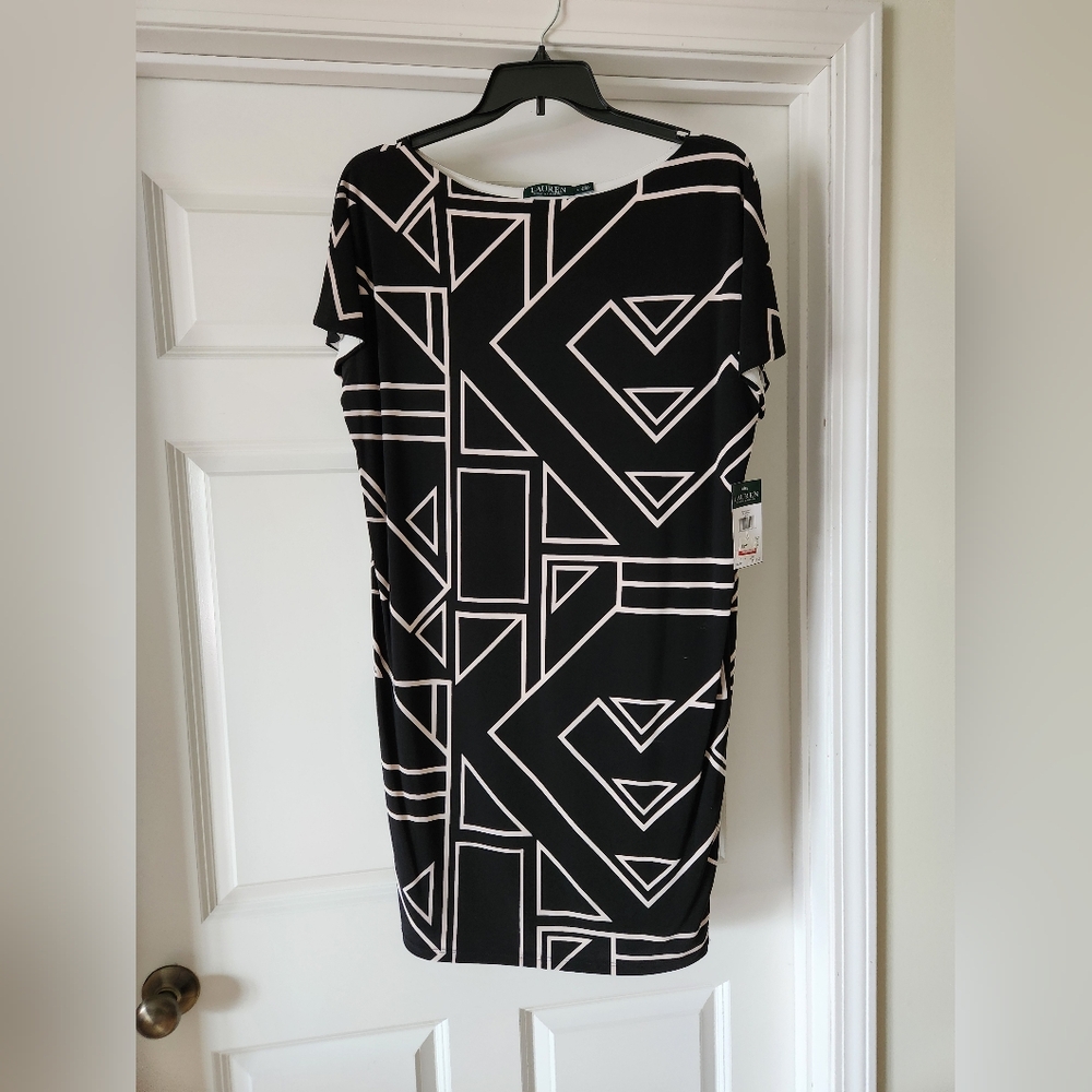 Ralph Lauren (Brand New With Tags) Black and White Dress